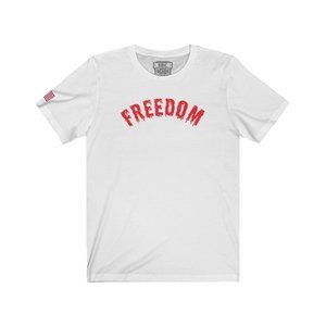SBC Freedom Short Sleeve White Tee